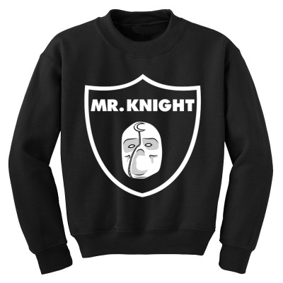 Mr Knight Youth Sweatshirt Designed By Bariteau Hannah