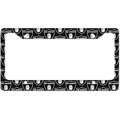 Mr Knight License Plate Frame Designed By Bariteau Hannah