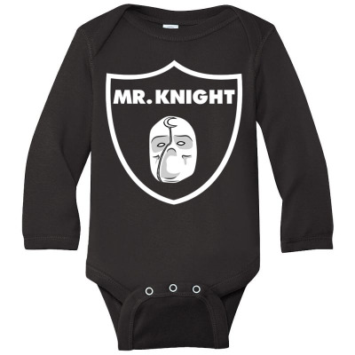 Mr Knight Long Sleeve Baby Bodysuit Designed By Bariteau Hannah