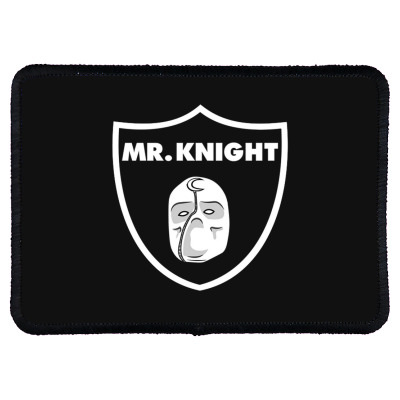 Mr Knight Rectangle Patch Designed By Bariteau Hannah