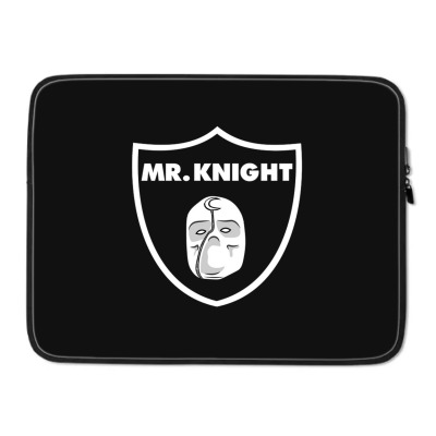 Mr Knight Laptop Sleeve Designed By Bariteau Hannah