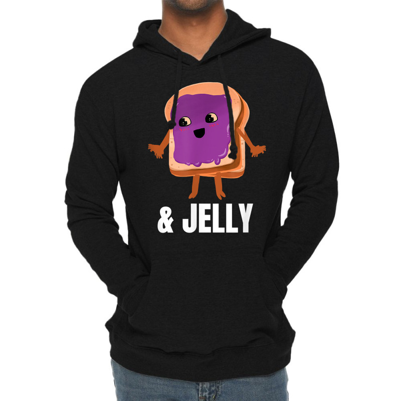 Peanut Butter And Jelly Costume Halloween Matching Couple T Shirt Lightweight Hoodie | Artistshot