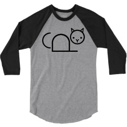 copy cat 3/4 Sleeve Shirt | Artistshot