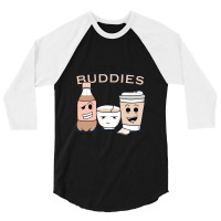 Drinking Buddies 3/4 Sleeve Shirt | Artistshot