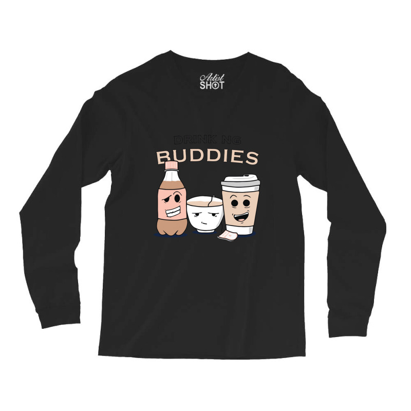 Drinking Buddies Long Sleeve Shirts by beatpurwodadi | Artistshot