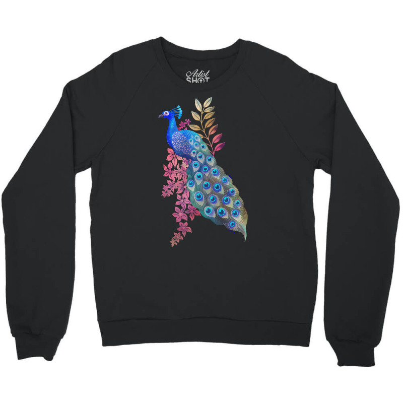 Peacock T  Shirt Peacock Paradise T  Shirt Crewneck Sweatshirt by salesmanhuh | Artistshot