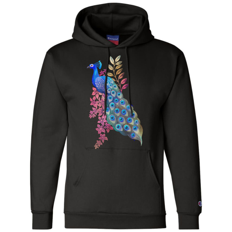 Peacock T  Shirt Peacock Paradise T  Shirt Champion Hoodie by salesmanhuh | Artistshot