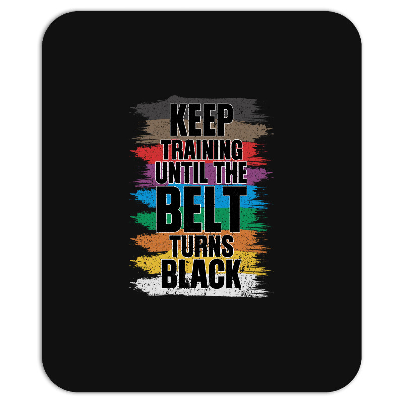 Black Belt Martial Art Training Karate Taekwondo Mousepad | Artistshot