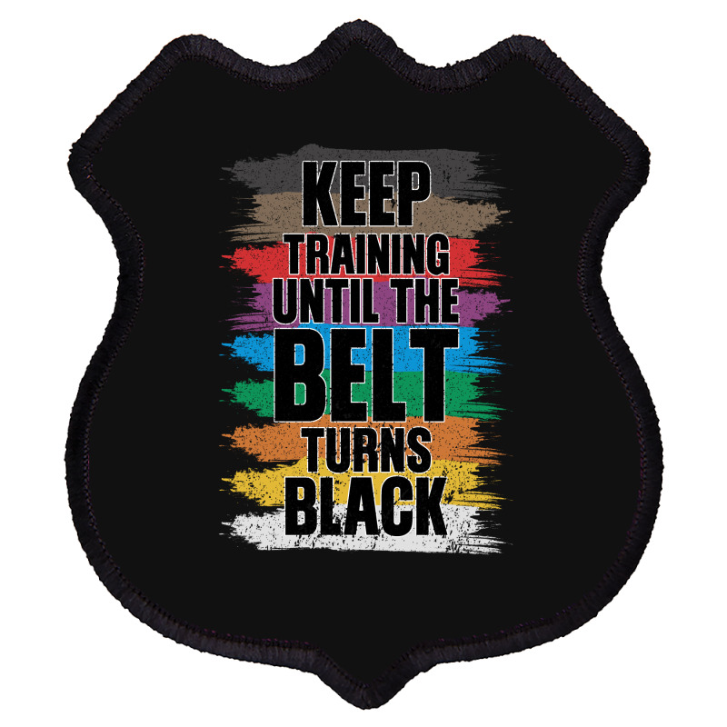 Black Belt Martial Art Training Karate Taekwondo Shield Patch | Artistshot