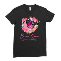 Breast Cancer Awareness Month Nurse Ladies Fitted T-shirt | Artistshot