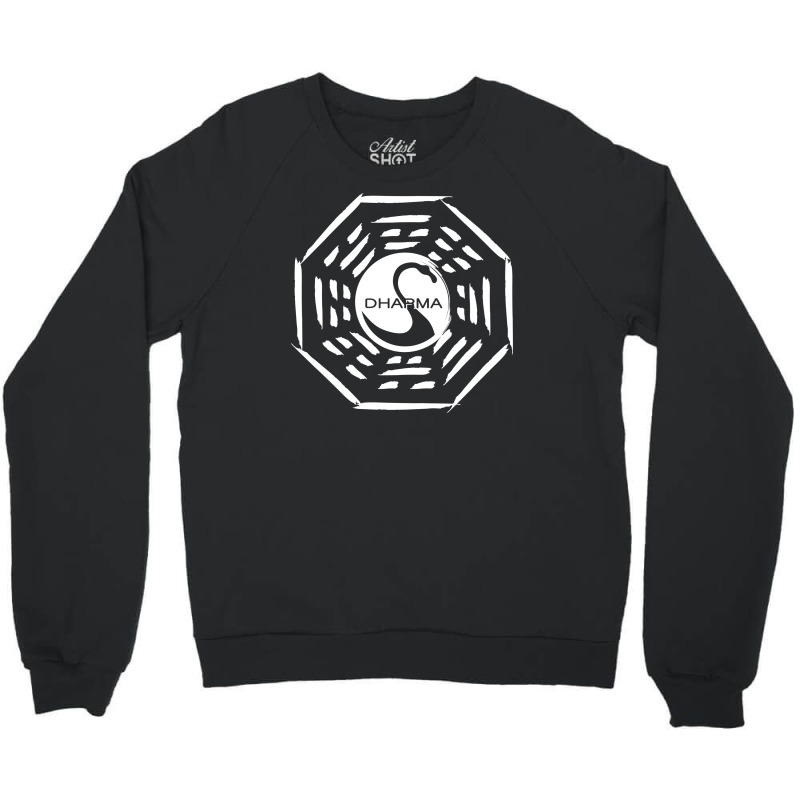 Dharma Lost Serie Tv Film Cinema Crewneck Sweatshirt | Artistshot