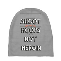 Shoot Hoops Not People Baby Beanies | Artistshot