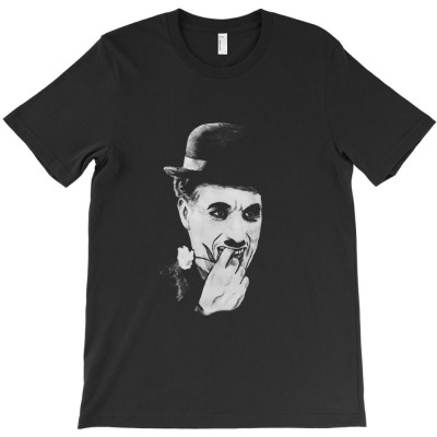 Vintage Buster Keaton Chaplin T-shirt Designed By Wawannadin
