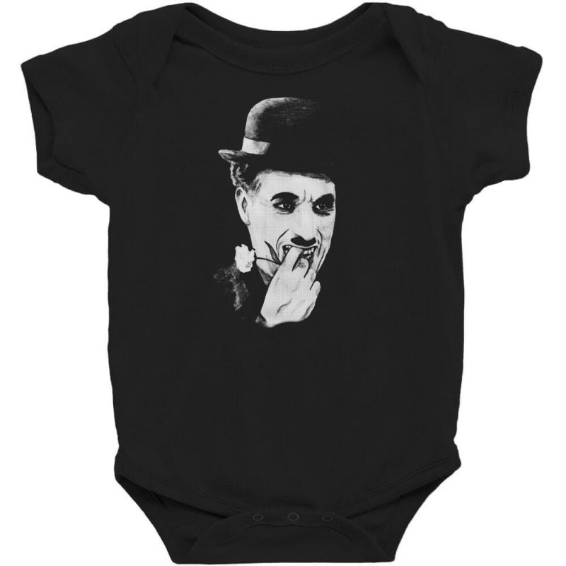 Vintage Buster Keaton Chaplin Baby Bodysuit by WawanNadin | Artistshot