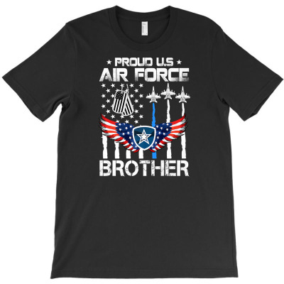 Us Air Force Proud Brother   Proud Air Force Brother Father Premium T T-shirt Designed By Truong Ta