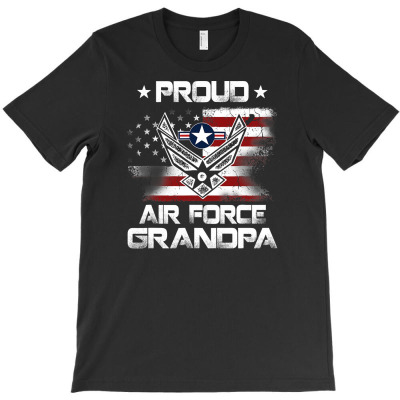 Us Air Force Proud Grandpa   Proud Air Force Grandpa Fathers T Shirt T-shirt Designed By Truong Ta