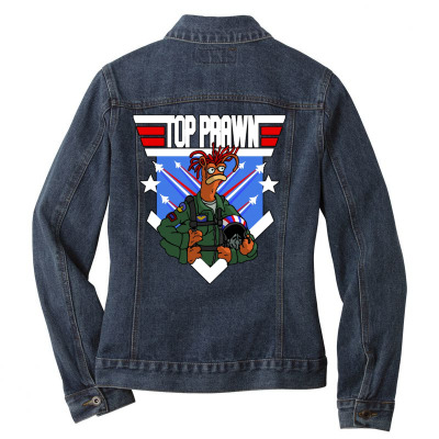 Top Prawn Ladies Denim Jacket Designed By Bariteau Hannah