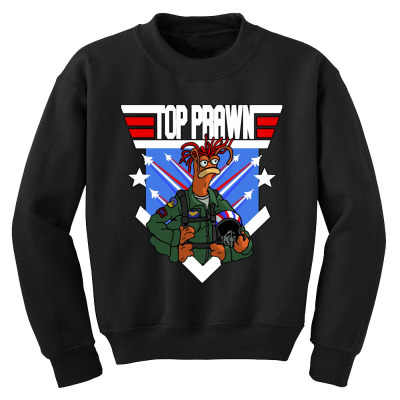 Top Prawn Youth Sweatshirt Designed By Bariteau Hannah