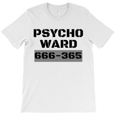 Psycho Ward Funny Fancy Dress Horror Halloween Mental Health T-shirt Designed By AyŞenur