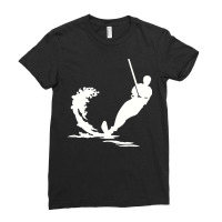 Water Ski T  Shirt Water Ski T  Shirt Ladies Fitted T-shirt | Artistshot