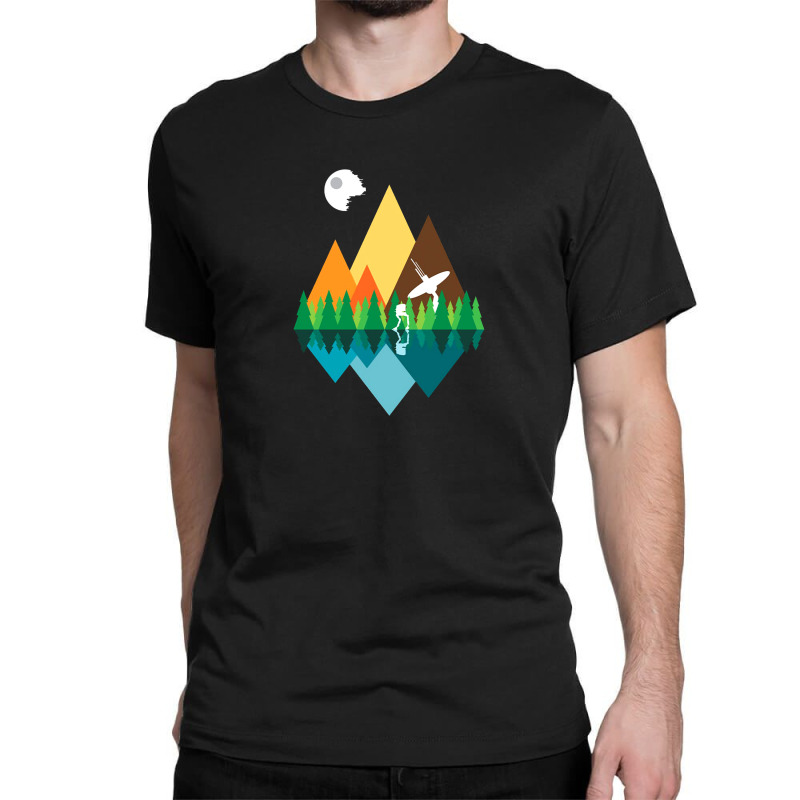 Forest View Classic T-shirt by brain | Artistshot