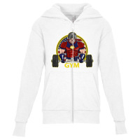 Peacemaker Gym Youth Zipper Hoodie | Artistshot