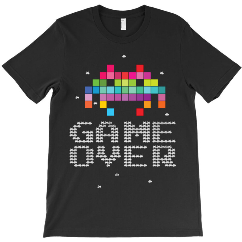 Game Over Pixel 8 Bit T-shirt | Artistshot