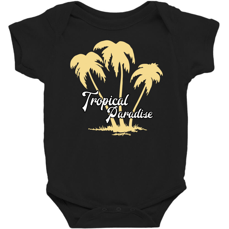 Tropical Paradise Baby Bodysuit by Bettercallsaul | Artistshot