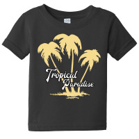 Tropical Paradise Baby Tee | Artistshot