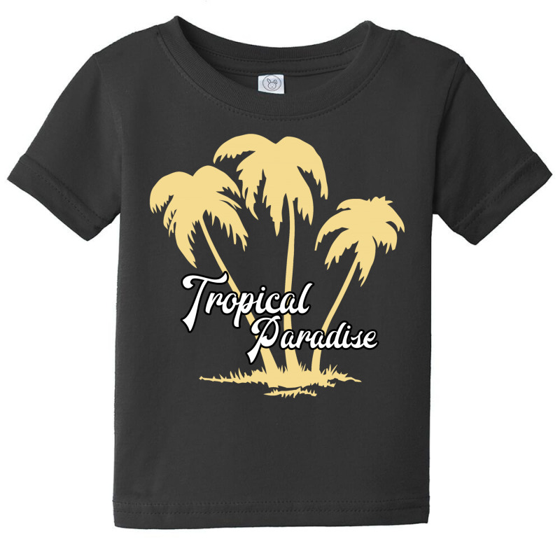 Tropical Paradise Baby Tee by Bettercallsaul | Artistshot