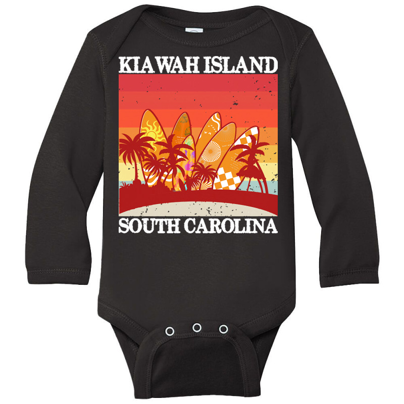 Kiawah Island South Carolina T  Shirt Kiawah Island South Carolina S C Long Sleeve Baby Bodysuit by shanie31601 | Artistshot