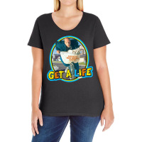 Get A Life Ladies Curvy T-shirt | Artistshot