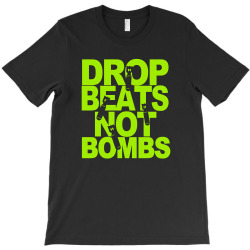 dub step drop beats not bombs black light skrillex ink hiphop dance T-Shirt | Artistshot