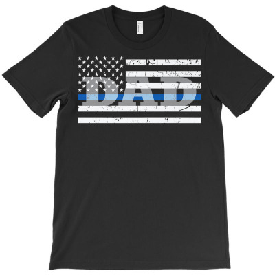 Dad American Flag Patriotic 4th Of July Grandad Father's Day Premium T T-shirt Designed By Rainaanik