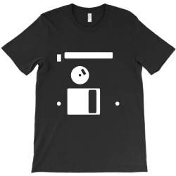 floppy disk diskette back T-Shirt | Artistshot
