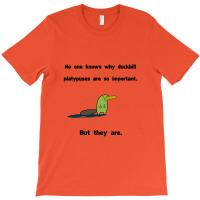 Duckbill Platypuses Are Important T-shirt | Artistshot