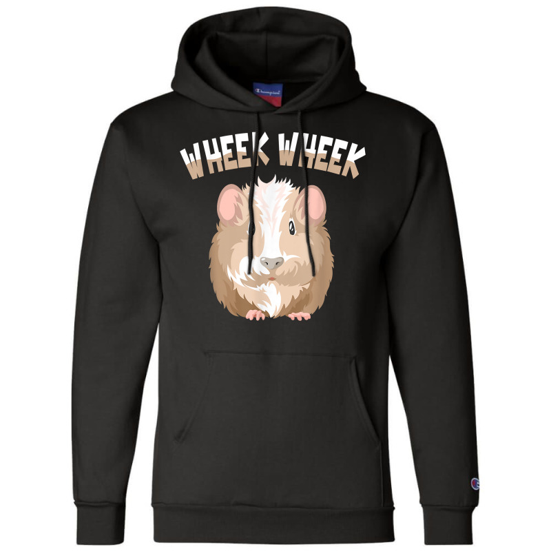 Wheek Wheek Guinea Pigs Cavy Lover Guinea Pig Mom Pet T Shirt Champion Hoodie | Artistshot