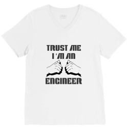 i'm an engineer V-Neck Tee | Artistshot