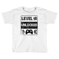 Level 18 Unlocked For Light Toddler T-shirt | Artistshot