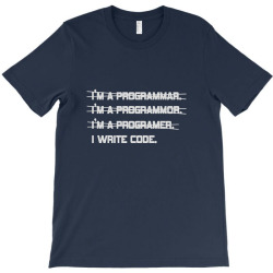 i'm a programmer computer code T-Shirt | Artistshot