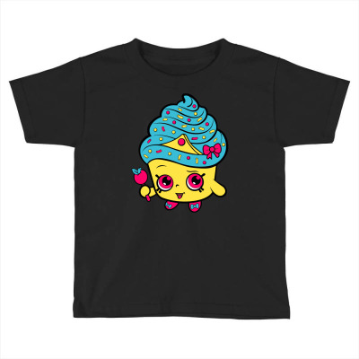 Cupcake  Shopkins Toddler T-shirt Designed By Yogistira