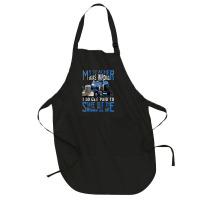 My Teacher Was Wrong Trucker Gift Funny Truck Driver Men Full-length Apron | Artistshot