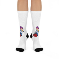 Gabby Blaze And The Monster Machines Crew Socks | Artistshot