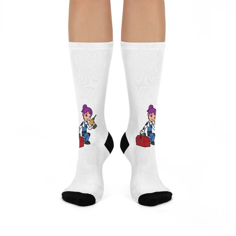 Gabby Blaze And The Monster Machines Crew Socks | Artistshot