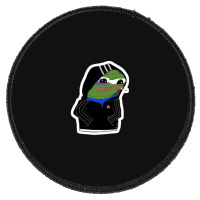 Founding Father Pepe79083564 Round Patch | Artistshot