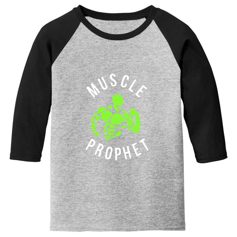 Muscle Prophet Youth 3/4 Sleeve by rajaaempat | Artistshot