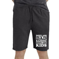 Dope Ass Dad Raising Dope Ass Kids, Black Fathers Day 2022 T Shirt Vintage Short | Artistshot