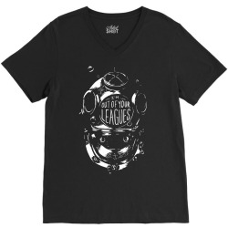 i'm out of your leagues V-Neck Tee | Artistshot