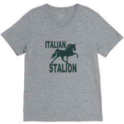 italian stallion V-Neck Tee | Artistshot