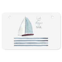 Sail Atv License Plate | Artistshot